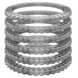 Clôture barbelée carrée en fil de fer soudé galvanisé à chaud CBT-65, anti-escalade, pour la sécurité des fermes - Product Image 5