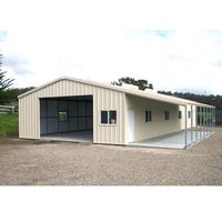 Atelier préfabriqué économique, structure en acier préfabriquée, entrepôt agricole, kits de construction métallique