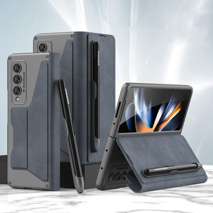 Le plus populaire Offre Spéciale de haute qualité étui en cuir fente pour stylo créatif Galaxy Z pli <span class=keywords><strong>4</strong></span> étui pour Galaxy Z pli <span class=keywords><strong>4</strong></span> étui pour Galaxy Z pli <span class=keywords><strong>4</strong></span> - Product Image 1