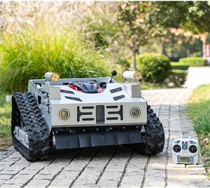 Home <b>Mini</b> Cordless Intelligent Remote Control Lawn Mowing RobotBest-selling Gasoline Self-propelled Track Lawn Mower - Product Image 3