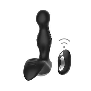 Caixa personalizada grátis - Vibrador Alibaba Massageador de próstata Máquina de choque elétrico sem fio Plugue anal - Product Image 6