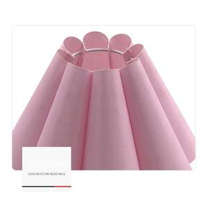 <span class=keywords><strong>Paralume</strong></span> in Tessuto <span class=keywords><strong>Rosa</strong></span> a Forma di Fiore di Loto a Otto Petali, <span class=keywords><strong>Paralume</strong></span> KD Staccabile, <span class=keywords><strong>Paralume</strong></span> per Lampada da Comodino - Product Image 4