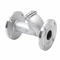 Filtre à tamis en Y ACKO DN15-DN50 1/2"-2" CF8 CF8M à brides en maille PN16/C150/JIS10K pour conduites industrielles vapeur, eau, huile et gros débris