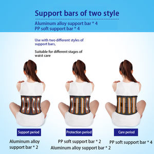 حزام طبي قابل للتعديل لدعم آلام الخصر القطني لتخفيف آلام الظهر عرق النسا فتق القرص الجنف - Product Image 3