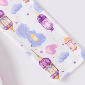 Trung Quốc nhà máy bán buôn bé tre ăn mặc mới Boutique ăn mặc cho trẻ em trẻ em mùa hè bình thường Thiết kế áo dài tre bé ăn mặc - Product Image 4