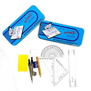 Juego de Papelería Matemática con Caja de Geometría Metálica al por Mayor, Regreso a Clases para Estudiantes - Product Image 4