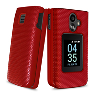 Coque de téléphone portable robuste et résistante pour TCL Flip 4 T440W Flip 3 T435W double couche antichoc pare-chocs antidérapant couverture mobile dure