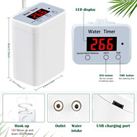 D58 Indoor House Pflanzen urlaub Smart Water ing Timer 15 Pflanzen LCD Automatic Drip Irrigation Kit DIY Plant Selbst bewässerungs system