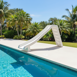 Tobogán Acuático de Fibra de Vidrio Resistente para Niños y Adultos, Servicio de Procesamiento de Curvado, Tobogán para Parque Acuático y Piscina - Product Image 2