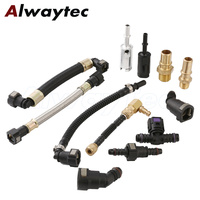 Tuyau flexible submersible pour essence/E85, tube ondulé sécurisé, raccord rapide, tuyau ondulé, ensemble de pompe à carburant