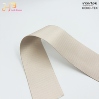 Sangle de ceinture de sécurité en polyester non élastique de 5 cm, robuste, résistante à l'usure, indéchirable, lisse, personnalisable