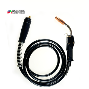 Top bán tweco làm mát bằng không khí súng <span class=keywords><strong>400A</strong></span> MIG Hàn ngọn đuốc với Euro Phù Hợp-Chiều dài 15ft - Product Image 5