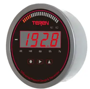 cheap price DPG/DPGT series multifunction digital differential pressure gauge with led display