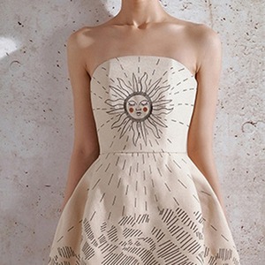 ZYHT 9959 coreano estate Chic elegante <span class=keywords><strong>abito</strong></span> da festa bretella senza maniche Backless stampa floreale <span class=keywords><strong>Organza</strong></span> <span class=keywords><strong>abito</strong></span> <span class=keywords><strong>lungo</strong></span> donna - Product Image 2