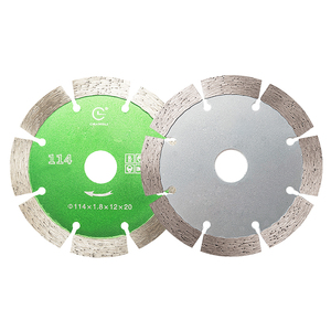 Changli blanco 114MM 1,8mm de espesor 12mm segmento <span class=keywords><strong>Alteza</strong></span> 20mm, agujero interior seco disco de corte de VI las cuchillas - Product Image 3