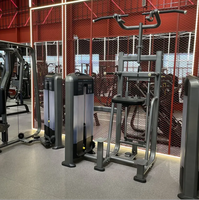 Machine professionnelle de musculation commerciale pour dips et tractions assistées, idéale pour les exercices du dos et des triceps en club