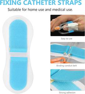 ที่ใส่หลอดสายสวนอเนกประสงค์สีขาวและสีฟ้าอุปกรณ์ลดการสั่นไหวแบบมีกาวในตัว - Product Image 4