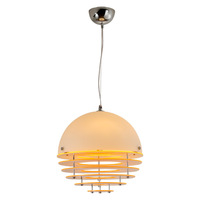 Luminaire suspendu LED réglable en hauteur, en verre orange coucher de soleil, pour restaurant, bar, îlot de cuisine, design Bauhaus, rétro, confortable