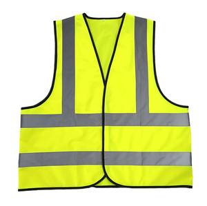 لون مخصص محبوك النسيج مرحبا فيس قميص سترة عاكسة البوليستر ملابس السلامة سترة عاكسة السلامة - Product Image 1