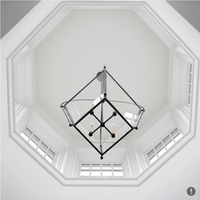 Lustre de plafond en chaîne de bougie LED en métal de style américain unique YH Custom, design unique, cage en métal, LED en laiton, noir or