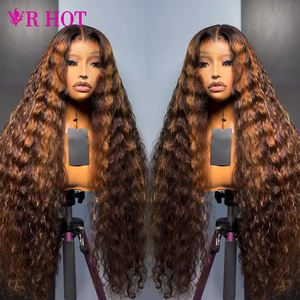 วิกผมไฮไลท์ P4/27 ผลิตภัณฑ์ความงามสำหรับผู้หญิง วิกผมแบบไม่ต้องใช้กาว วิกผมลูกไม้ด้านหน้า วิกผมลูกไม้ด้านหน้าแบบผมแท้เวียดนาม - Product Image 3