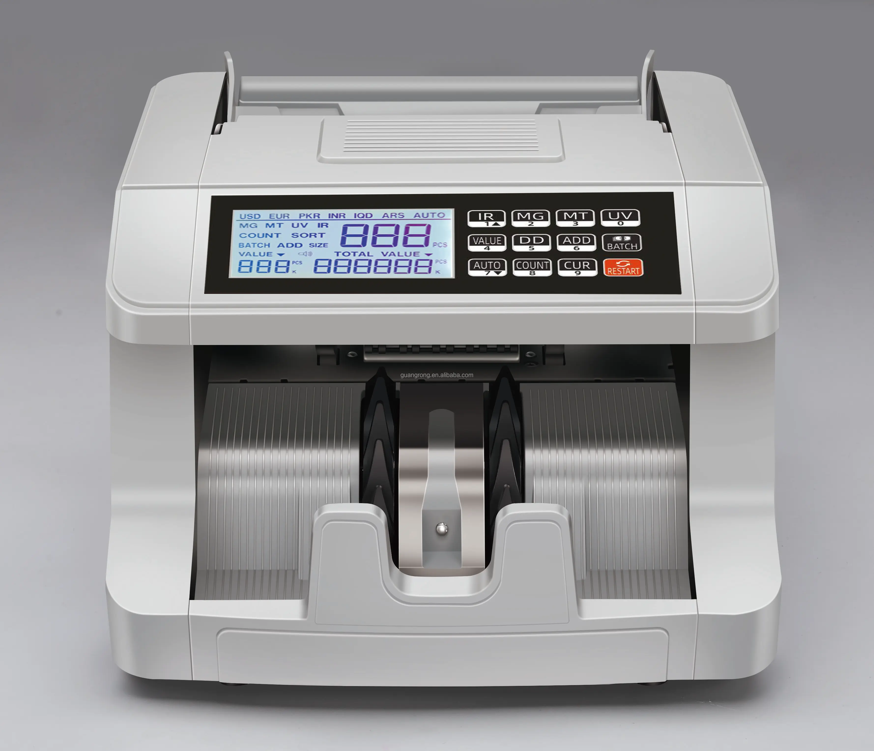 Betrouwbare High-Speed Factuur Teller Geld Geld Telmachine Met Uv En Mg Detectiemodel No Gr998d2