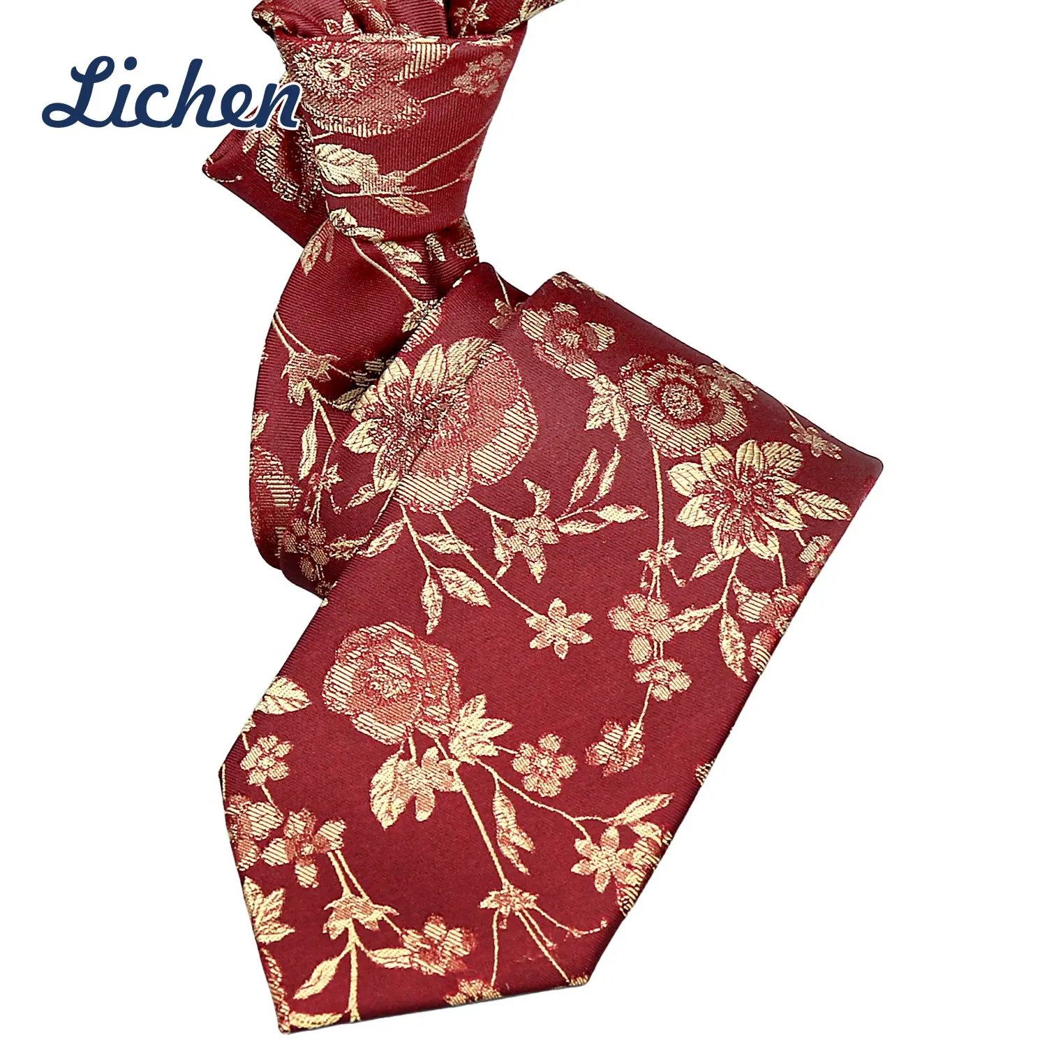 Factory Supplier Corbata Gentlemen Neckties Custom Logo Handmade Pure Silk Tie Italian Mens Ties