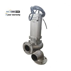 Pompe submersible monocellulaire résistante à la corrosion de 1 à 200 CV pour eaux usées, idéale pour les stations d'épuration - Product Image 1