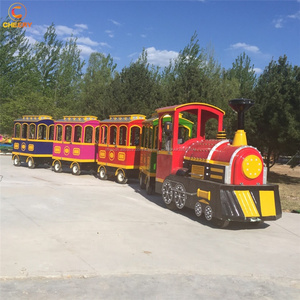 Classique Manèges Parc D'<span class=keywords><strong>attractions</strong></span> Attraction Touristique 24P Vapeur Électrique Mini Train Sans Voie Ferrée À Vendre - Product Image 4