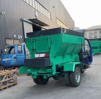 Machine à épandre les engrais et le fumier organiques LEABON, haute productivité, capacité de 10 tonnes/h, construction en acier inoxydable pour les fermes