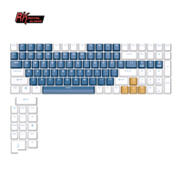 Real Kludge de 115 teclas pbt tres-color teclas 60 por ciento retroiluminada tailandés de teclas para rk61 rk100 Teclado mecánico