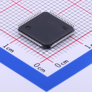 STM32F105RBT6 LQFP-64(10x10) pour microcontrôleur Cortex-M3 72 MHz, circuit intégré avec 128 Ko de mémoire Flash pour examen - Product Image 3