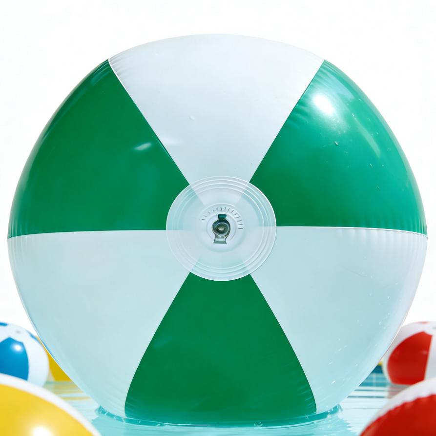 Pelota Inflable Gigante De 150 Cm – Blanco Y Rojo – Perfecta Para Playa, Piscina Y Jardín – Diversión Asegurada Para Adultos