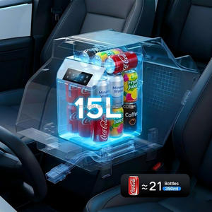 Accesorios para Cybertruck 2024+, Refrigerador de 15L con Control por Aplicación, Consola con Pantalla Táctil Integrada, Refrigerador para Camping - Product Image 4