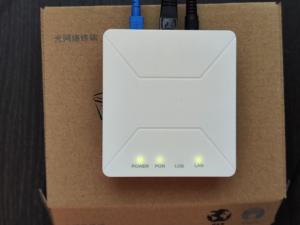 ONU XPON รุ่น ZC-501 ขนาดเล็ก คุ้มค่าที่สุด ชิป RTL 1GE รองรับการสลับอัตโนมัติ สำหรับ FTTH CPE ใช้แทนได้ ไม่มี WiFi - Product Image 6