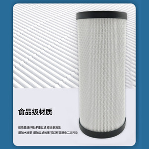 Elemento Filtrante de Carbón Plegado TS, Cartucho de Filtro Purificador de Agua de Alta Eficiencia, Absorbe Impurezas - Product Image 4