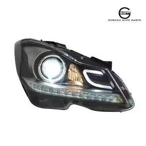 Phare W204 pour <span class=keywords><strong>Mercedes</strong></span> Benz Classe C W204 C180 C200 <span class=keywords><strong>C250</strong></span> C300 2012-2014, feux avant, lampe avant, phares W204 - Product Image 4