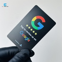 Google Review NFC Tap y QR Code Scan Cards NFC Facebook Card Instagram Nfc Card
