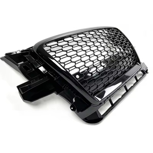 Griglia Paraurti Anteriore Stile RSQ5 Nero Lucido per <span class=keywords><strong>Audi</strong></span> <span class=keywords><strong>Q5</strong></span> <span class=keywords><strong>2008</strong></span> 2009 2010 2011 2012 - Product Image 3