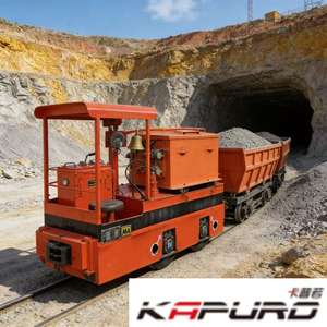 électrique 5ton <span class=keywords><strong>Locomotive</strong></span> industrielle alimentée par batterie pour la construction de tunnels L'exploitation minière au fond - Product Image 5