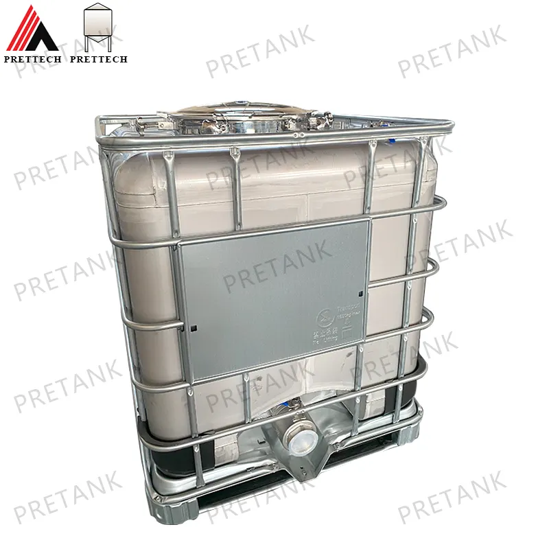 Factory production 275 Gallons 1000 litre IBC container tank for chemical oil water storage IBC container tank