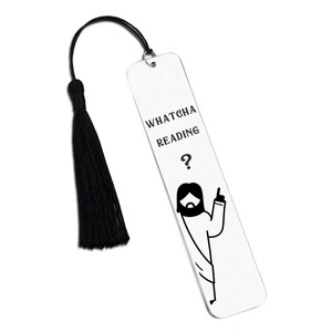 Segnalibro Multifunzionale in Acciaio Inossidabile Classico e di Tendenza, Regalo Divertente per Amanti della Lettura, con Logo Inciso al Laser - Product Image 2