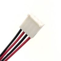 Adaptateur électronique personnalisé 2510 2p 2,5 mm de pas, en cuivre étamé, câble 1007