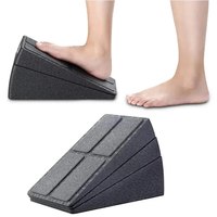 Planche inclinée réglable en mousse pour étirements des mollets, bloc de squat pour fasciite, équipement de physiothérapie