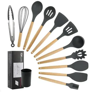 Çin silikon mutfak eşyaları aracı urios utensilios de cocina silikon