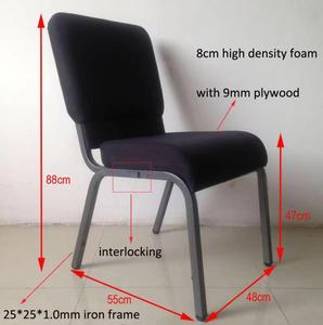 Tablero de <span class=keywords><strong>escritura</strong></span> con logotipo personalizado, silla de Teatro de fábrica apilable, directamente de fábrica, interbloqueo, iglesia, Pulpit, Auditorio - Product Image 4