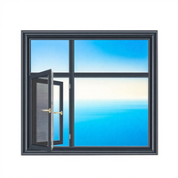 Ventanas Modernas Horizontales de Acero Inoxidable de Alta Calidad, Resistentes al Fuego, con Clasificación de Resistencia al Fuego de 30 a 120 Minutos, para Hogar, Escuela y Dormitorio