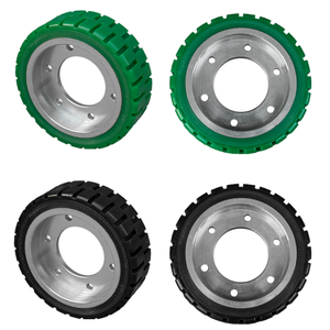 Agv roda motriz todo-o-terreno robô manipulação all-around controle remoto poliuretano antiderrapante rodízio - Product Image 3