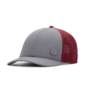 Casquette de golf imperméable TCAP China Custom pour homme, 6 panneaux, perforations découpées au laser - Product Image 1