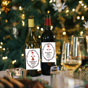 Autocollants pour bouteilles de vin personnalisés, écologiques, résistants à l'huile, design de blague originale, 500 pièces, commande personnalisée - Product Image 4